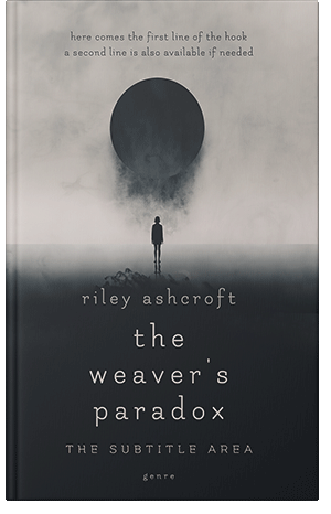 Pre Made Book Cover Outer Space