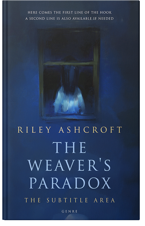 Front view of Blue Zodiac #32300 - Premade Mystery & Thriller & Suspense Book Cover