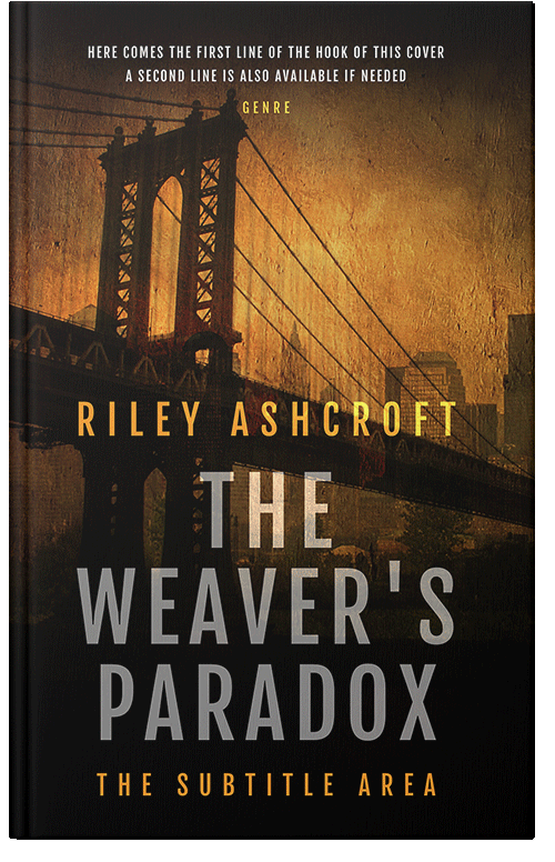 Front view of Premade Mystery & Thriller & Suspense Book Cover - El Paso