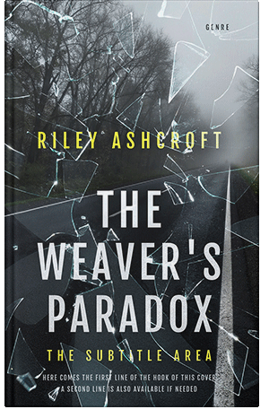 Pre Made Book Cover Outer Space