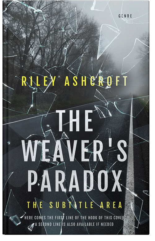 Front view of Outer Space #32307 - Premade Mystery & Thriller & Suspense Book Cover