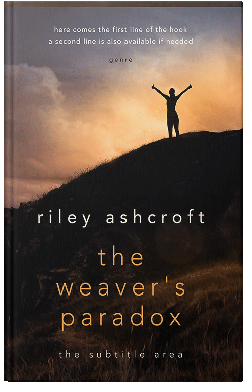 Front view of Premade Self-Improvement & Self-Help Book Cover - Cocoa Brown