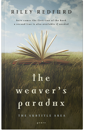 Pre Made Book Cover Tasman