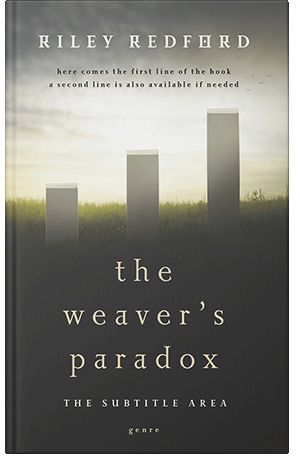 Pre Made Book Cover Moon Mist