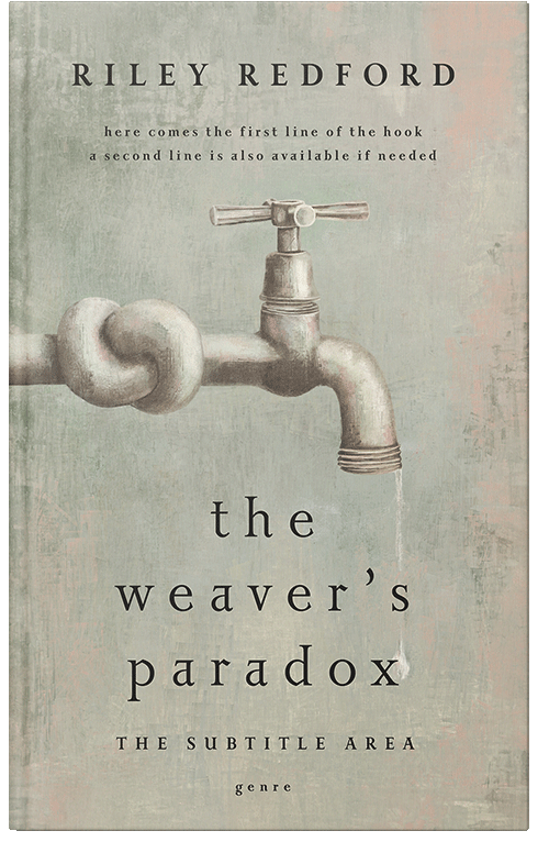 Front view of Premade Surreal Book Cover - Ash