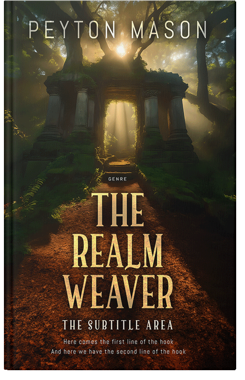 Front view of Premade Fantasy Book Cover - El Paso