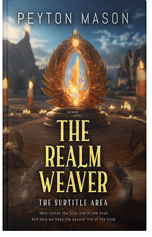 Pre Made Book Cover Cocoa Brown