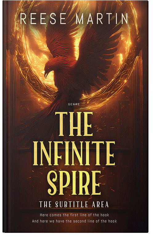 Front view of Paco #32342 - Premade Fantasy Book Cover