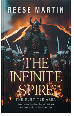 Pre Made Book Cover Thunder