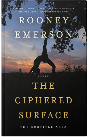 Pre Made Book Cover Cod Gray