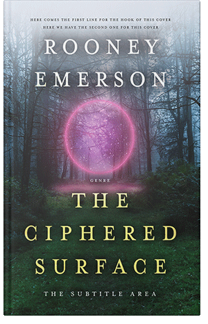 Pre Made Book Cover Outer Space