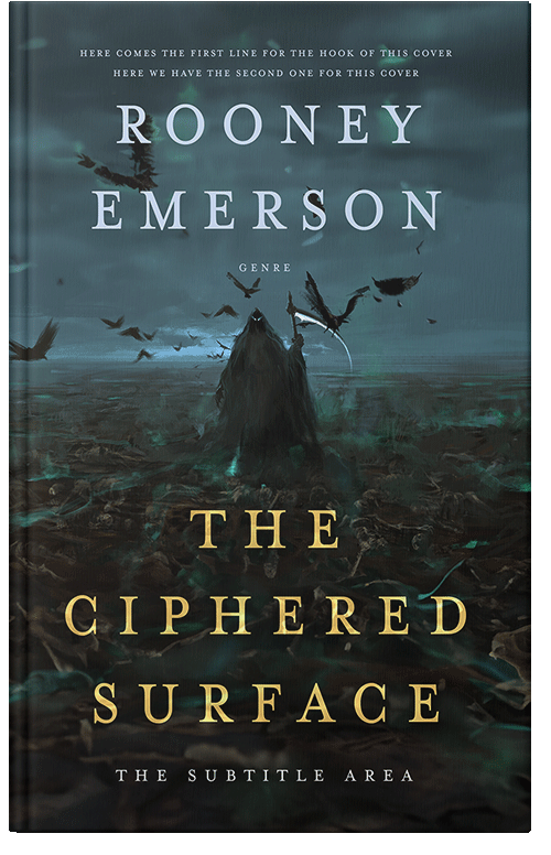 Front view of Premade Fantasy Book Cover - Outer Space