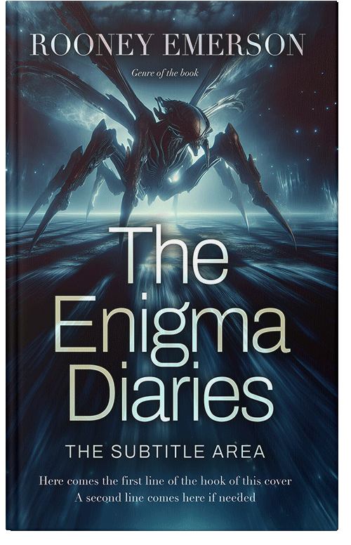 Front view of Premade Science Fiction Book Cover - Big Stone