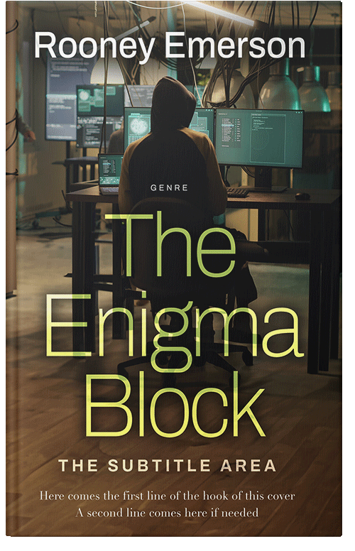 Front view of Premade Mystery & Thriller & Suspense Book Cover - Birch