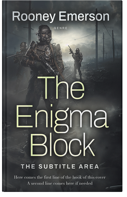 Front view of Premade Apocalyptica Book Cover - Cape Cod