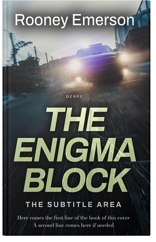 Front view of Foggy Gray #32391 - Premade Mystery & Thriller & Suspense Book Cover