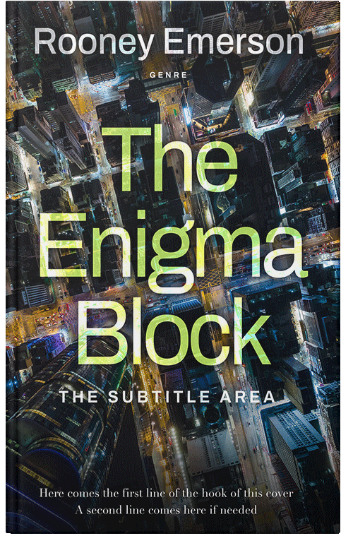 Front view of Pine Glade #32392 - Premade Mystery & Thriller & Suspense Book Cover