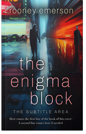 Pre Made Book Cover Antique Brass