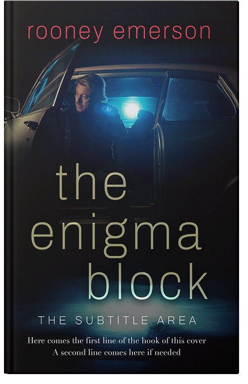 Front view of Ebony #32397 - Premade Mystery & Thriller & Suspense Book Cover