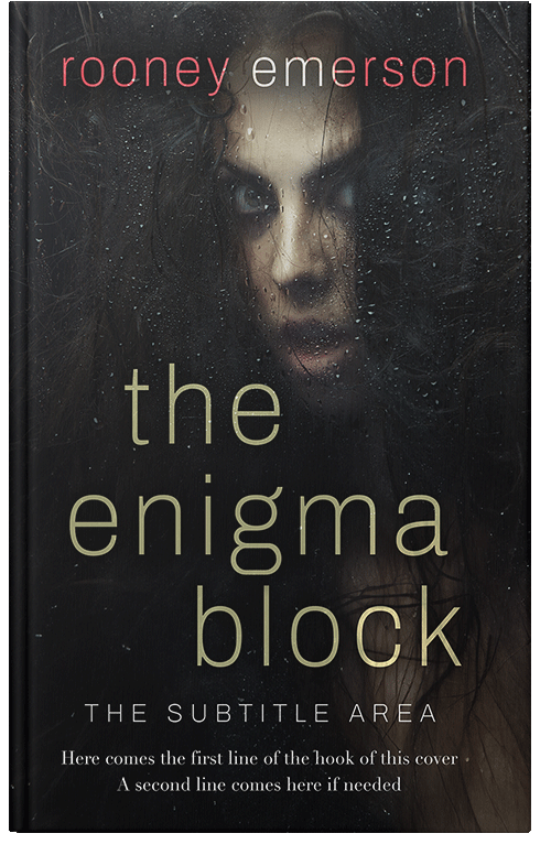 Front view of Cod Gray #32398 - Premade Mystery & Thriller & Suspense Book Cover