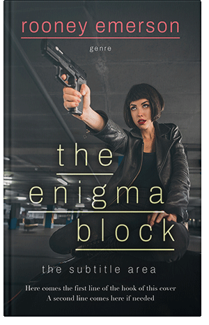 Pre Made Book Cover Outer Space