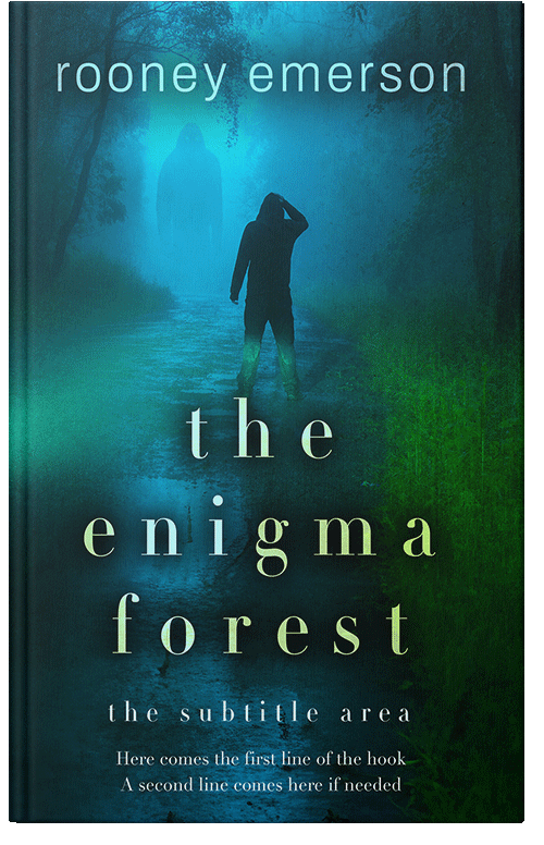 Front view of Premade Mystery & Thriller & Suspense Book Cover - Tiber