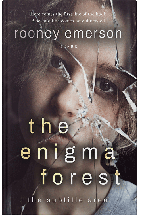 Front view of Premade Mystery & Thriller & Suspense Book Cover - Woody Brown