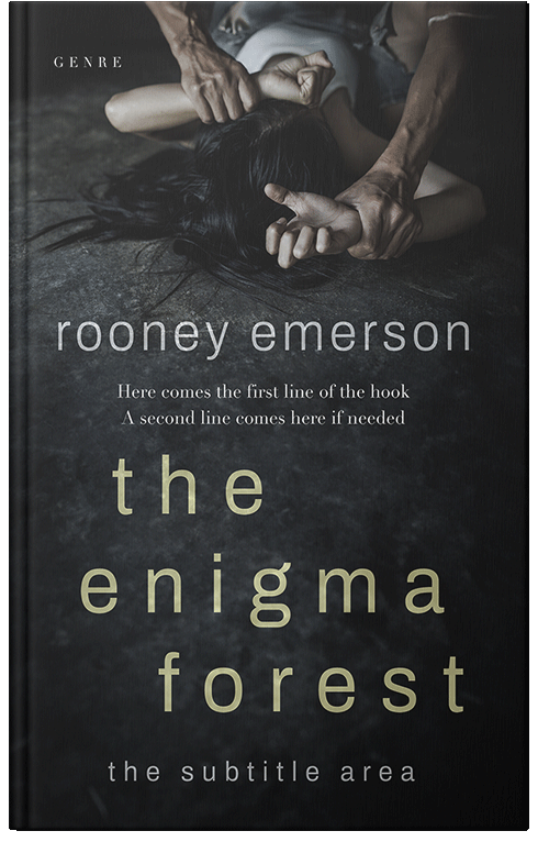 Front view of Premade Mystery & Thriller & Suspense Book Cover - Shark