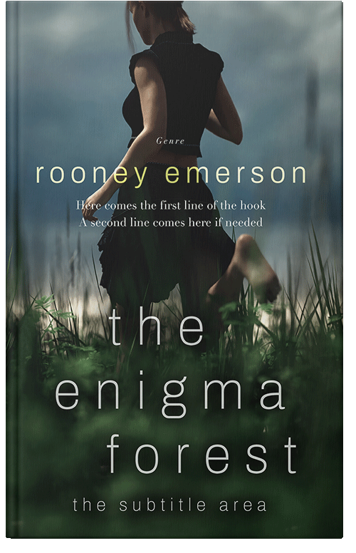 Front view of Premade Mystery & Thriller & Suspense Book Cover - Heavy Metal