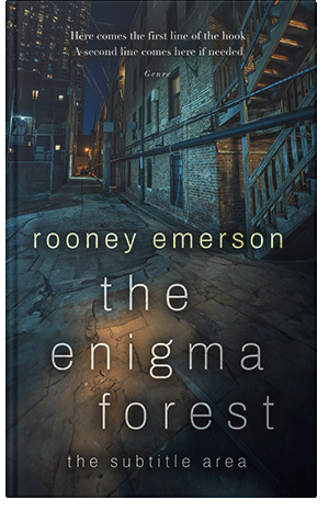 Pre Made Book Cover Outer Space