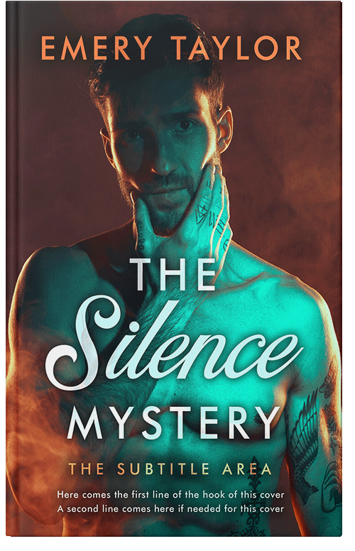 Front view of Premade Erotica Book Cover - Outer Space