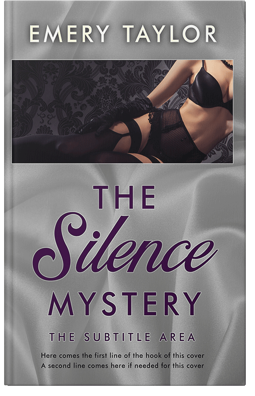 Front view of Premade Erotica Book Cover - Dusty Gray