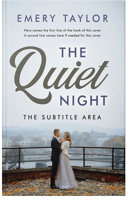 Front view of Premade Romance Book Cover - Merlin