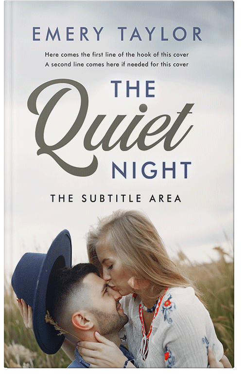 Front view of Cararra #32431 - Premade Romance Book Cover