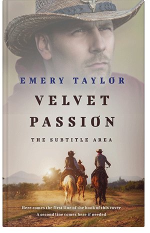 Pre Made Book Cover Silver Rust