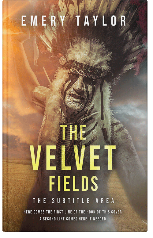 Front view of Premade Historical Book Cover - Shadow