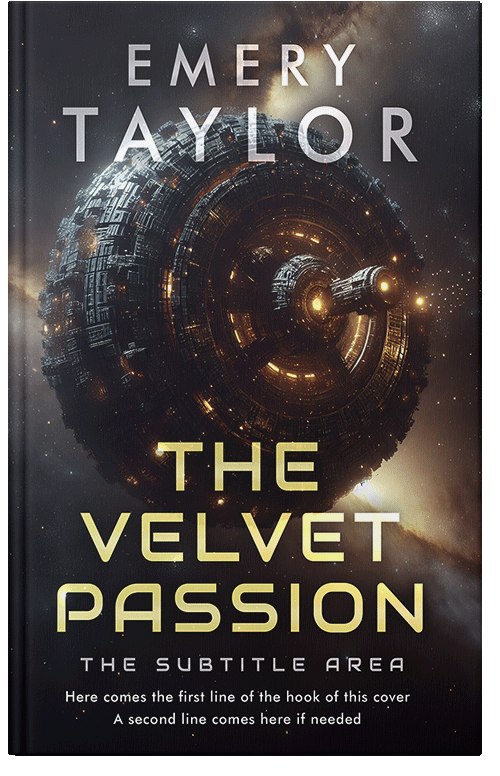 Front view of Premade Apocalyptica Book Cover - Thunder