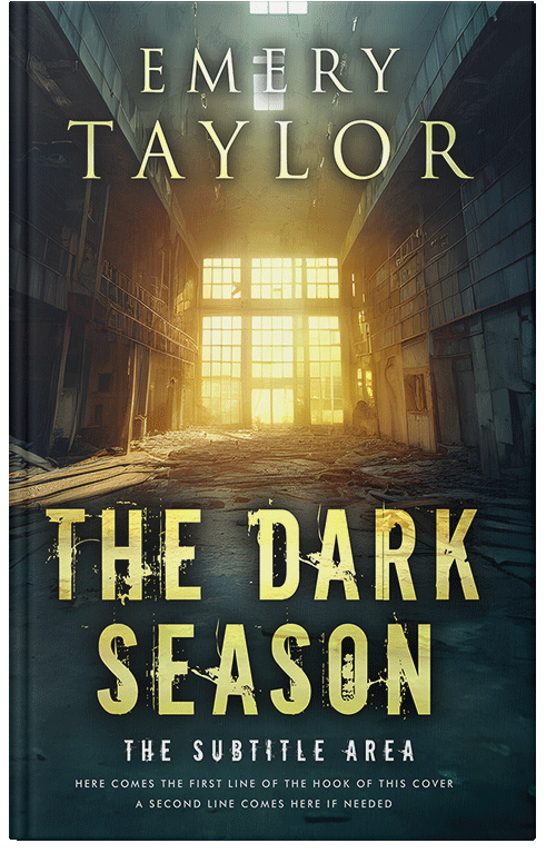 Front view of Premade Apocalyptica Book Cover - Tacha