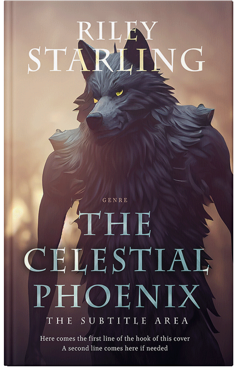 Front view of Rodeo Dust #32492 - Premade Fantasy Book Cover