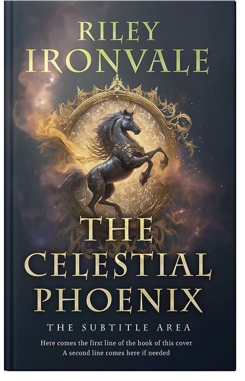 Front view of Shark #32499 - Premade Fantasy Book Cover