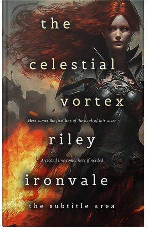 Pre Made Book Cover Night Rider