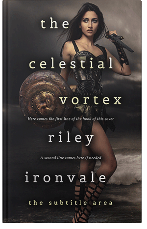 Pre Made Book Cover Cod Gray