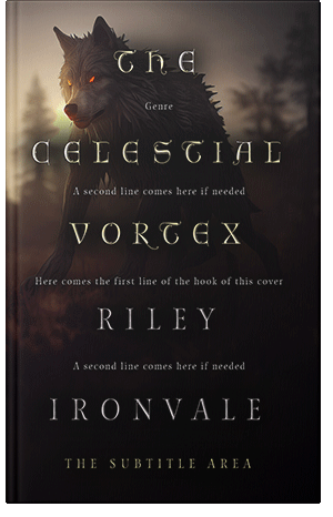 Pre Made Book Cover Night Rider