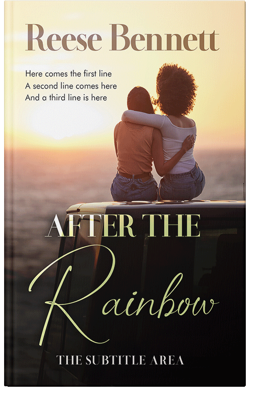 Front view of Premade Romance Book Cover - Mint Julep