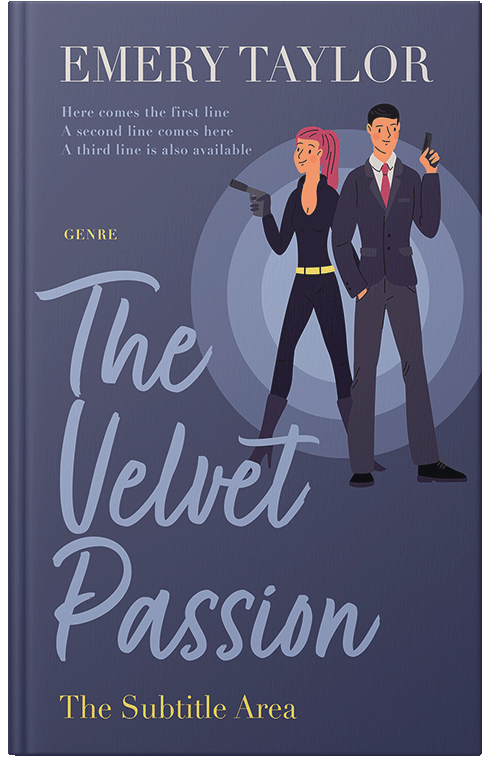 Front view of Premade Mystery & Thriller & Suspense Book Cover - Fiord