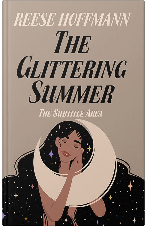 Front view of Malta #32535 - Premade Poetry Book Cover