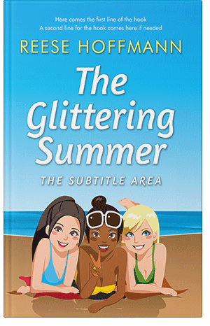 Pre Made Book Cover Brandy