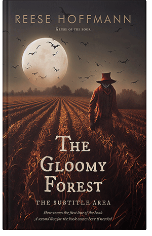 Pre Made Book Cover Eclipse