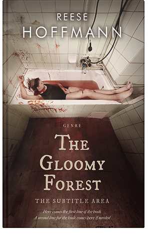 Pre Made Book Cover Bistre