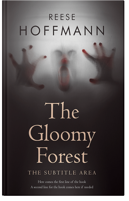 Front view of Premade Mystery & Thriller & Suspense Book Cover - Cocoa Brown